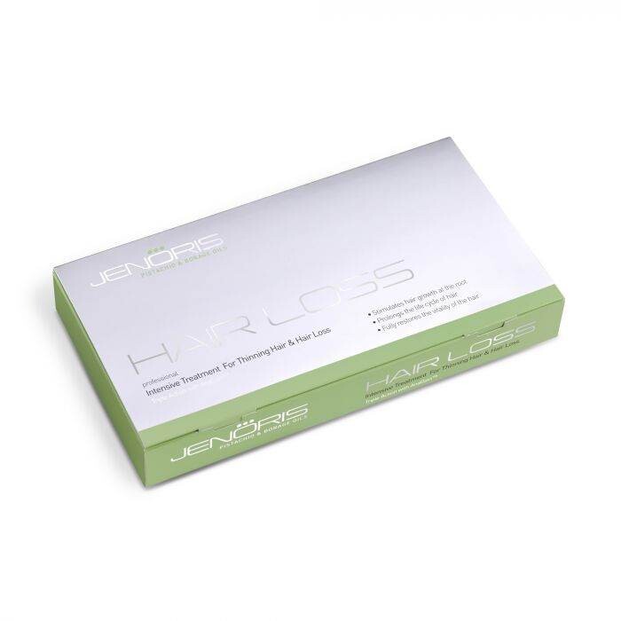 Jenoris Hairloss Traitement antichute 8 x 10 ml