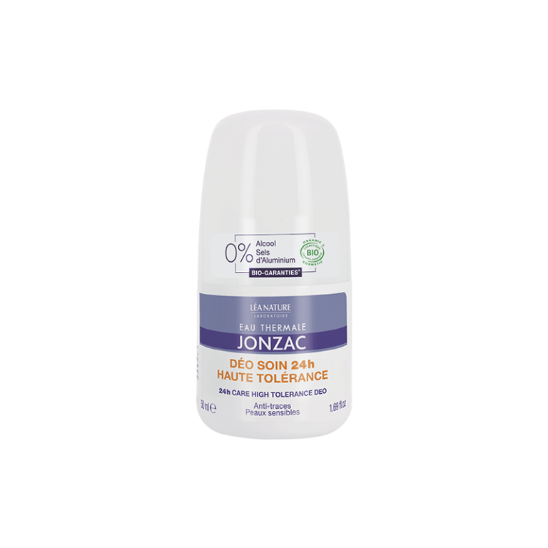 Jonzac Déodorant soin 24H haute tolérance bio 50 ml