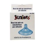 Juniors Bout de sein en caoutchouc pour silicone