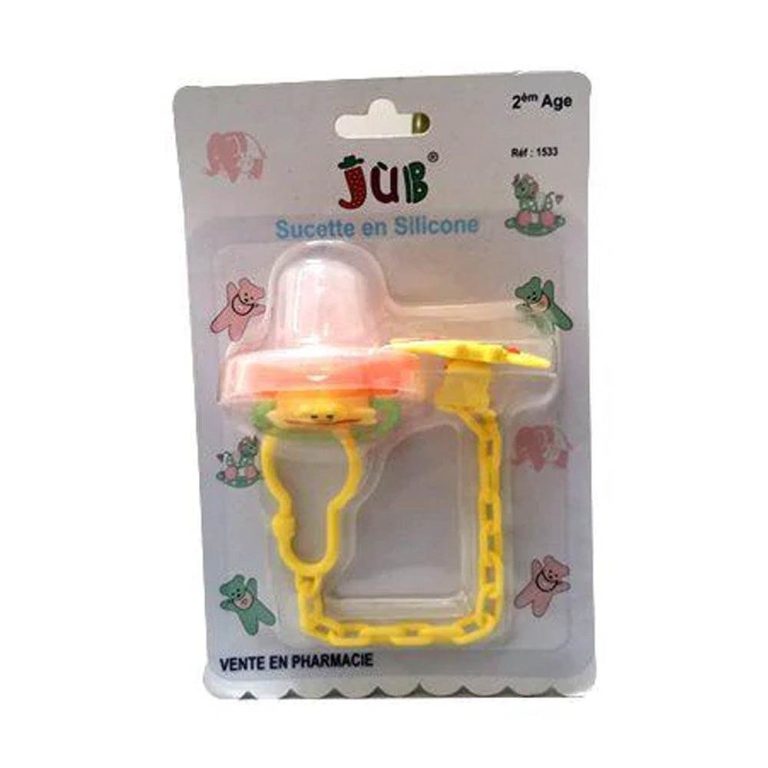 Juniors Sucette Jub 2e âge + clip