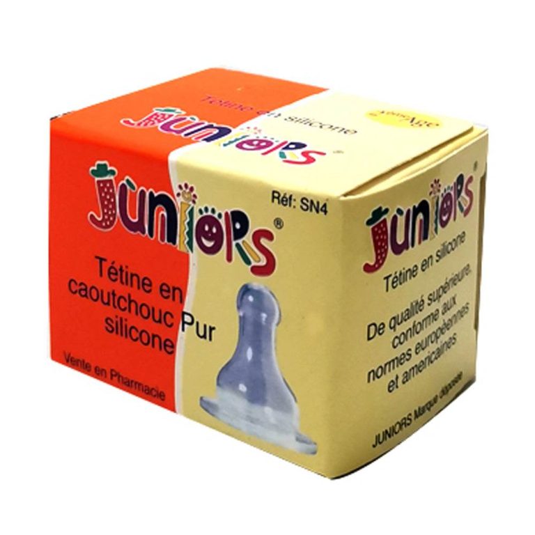 Juniors Tétine simple en silicone 2e âge