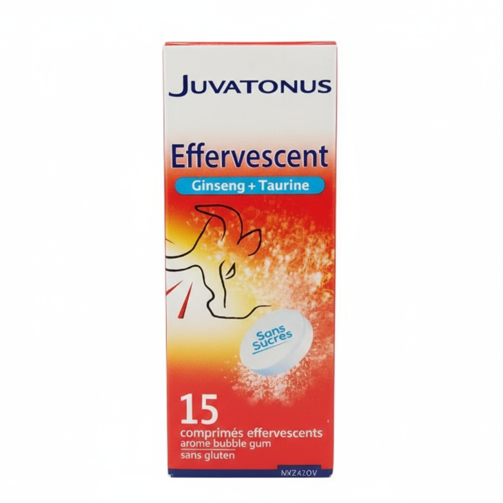 Juvatonus Taurine 15 comprimés effervescents Juvatonus Taurine 15 comprimés effervescents
