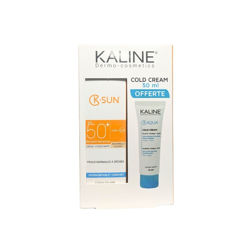 Kaline K-Sun Pack Écran solaire teinte naturelle claire peaux normales Kaline K-Sun Pack Écran solaire teinte naturelle claire peaux normales