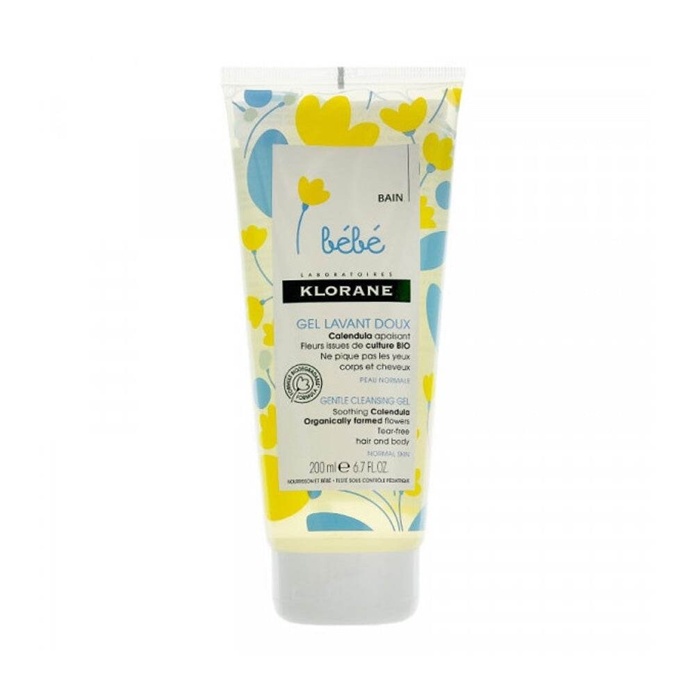 Klorane Bébé Gel lavant doux au Calendula