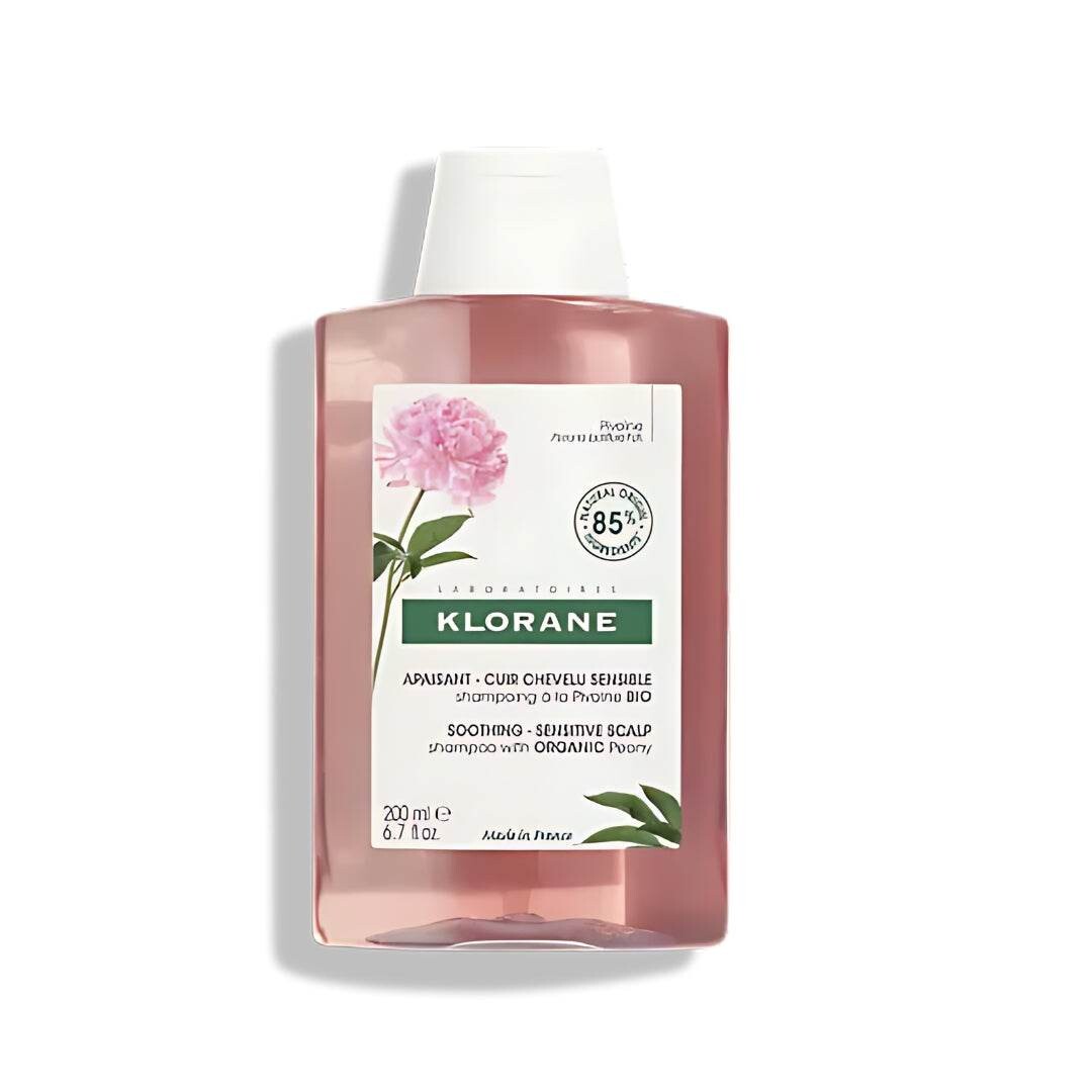 Klorane Shampooing apaisant à la Pivoine BIO Cuir chevelu sensible Klorane Shampooing apaisant à la Pivoine BIO Cuir chevelu sensible