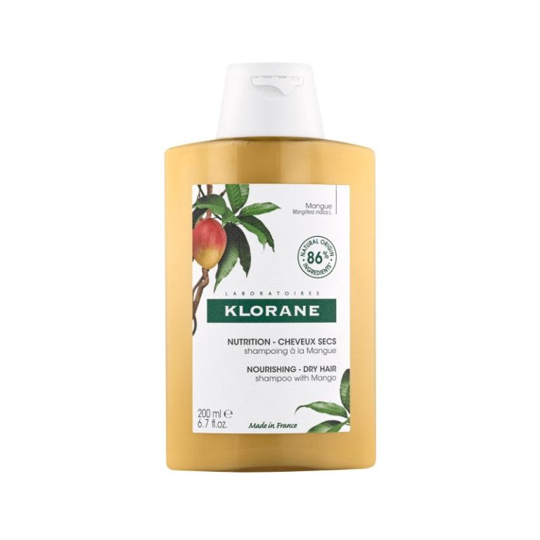 Klorane Shampooing au beurre de Mangue 200 ml