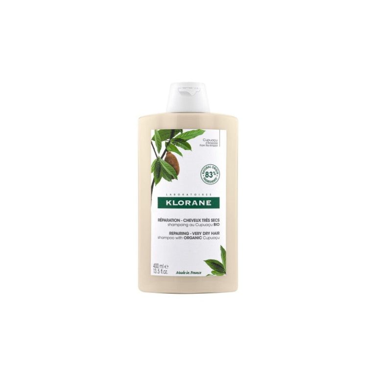 Klorane Shampooing réparateur au Cupuaçu Bio 400 ml