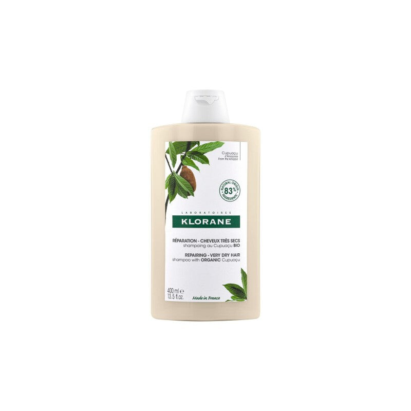 Klorane Shampooing réparateur au Cupuaçu Bio 400 ml Klorane Shampooing réparateur au Cupuaçu Bio 400 ml