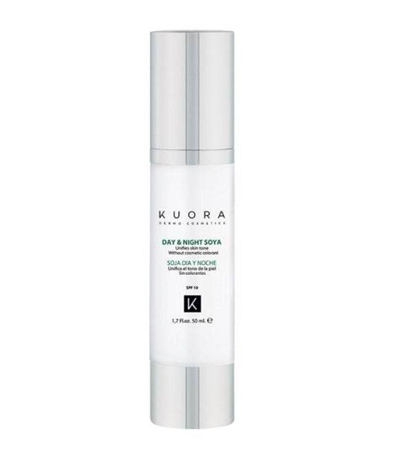 Kuora Crème de soja visage jour et nuit 50 ml Kuora Crème de soja visage jour et nuit 50 ml