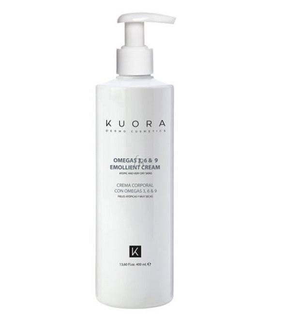 Kuora Crème émolliente Oméga 3, 6 et 9 400 ml