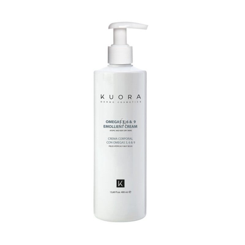 Kuora Crème émolliente Oméga 3, 6 et 9 peaux sensibles et sèches Kuora Crème émolliente Oméga 3, 6 et 9 peaux sensibles et sèches