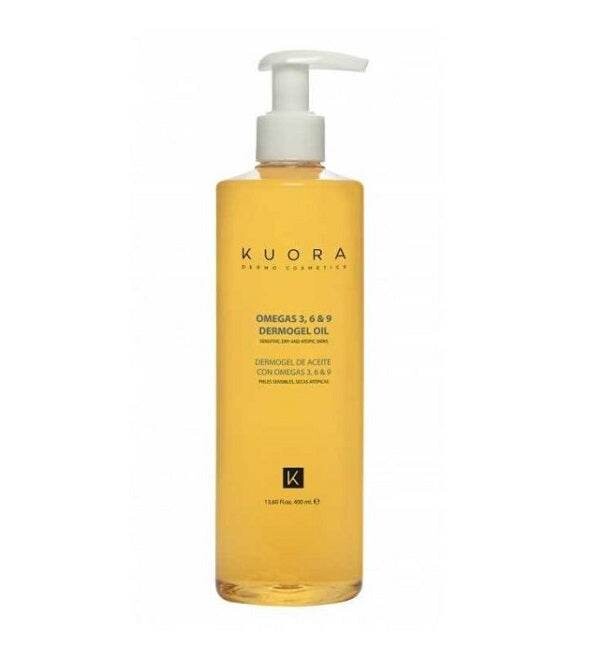Kuora Dermogel à l'huile Oméga 3, 6 et 9 400 ml Kuora Dermogel à l'huile Oméga 3, 6 et 9 400 ml