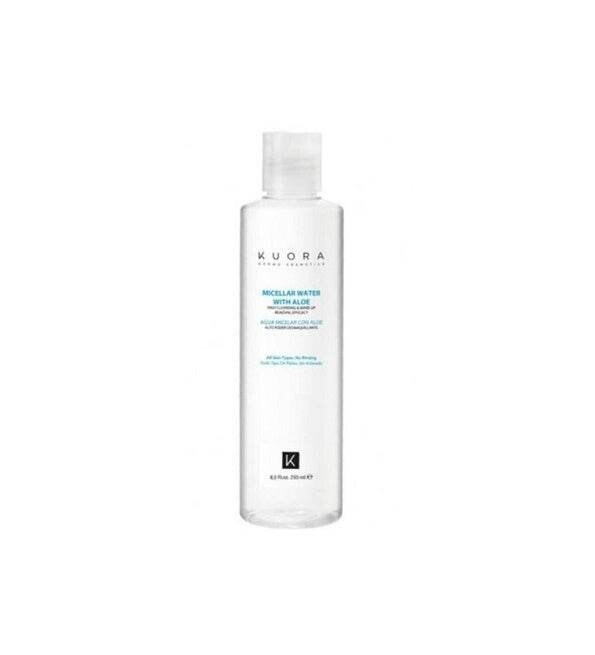 Kuora Eau micellaire nettoyante à l'aloe vera 250 ml