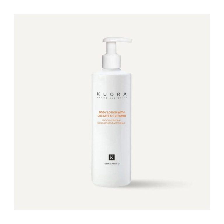 Kuora Lotion corporelle lactate et vitamine C 400 ml