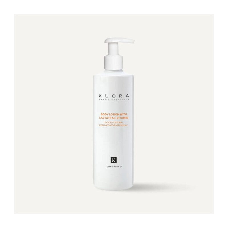 Kuora Lotion corporelle lactate et vitamine C 400 ml Kuora Lotion corporelle lactate et vitamine C 400 ml