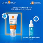 La Roche-Posay Anthelios UVmune 400 Crème hydratante SPF50+ 50 ml + Hyalu B5 10 ml