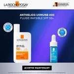 La Roche-Posay Anthelios UVmune 400 Fluide invisible SPF50+ 50 ml + Hyalu B5 10 ml