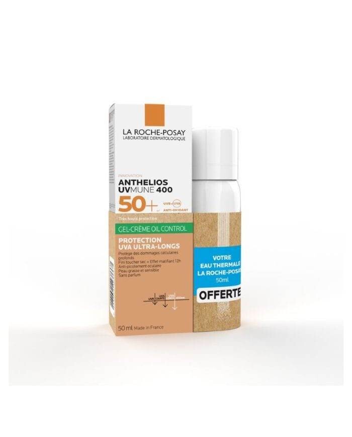La Roche-Posay Anthelios UVmune 400 Oil Control SPF50+ 50 ml + Eau thermale 50 ml