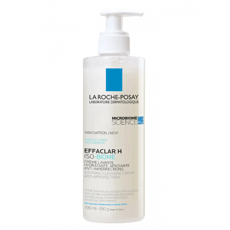 La Roche-Posay Effaclar H Iso-Biome Crème lavante 390 ml