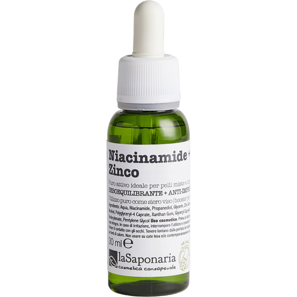 La Saponaria Niacinamide + Zinc Pure 30 ml La Saponaria Niacinamide + Zinc Pure 30 ml