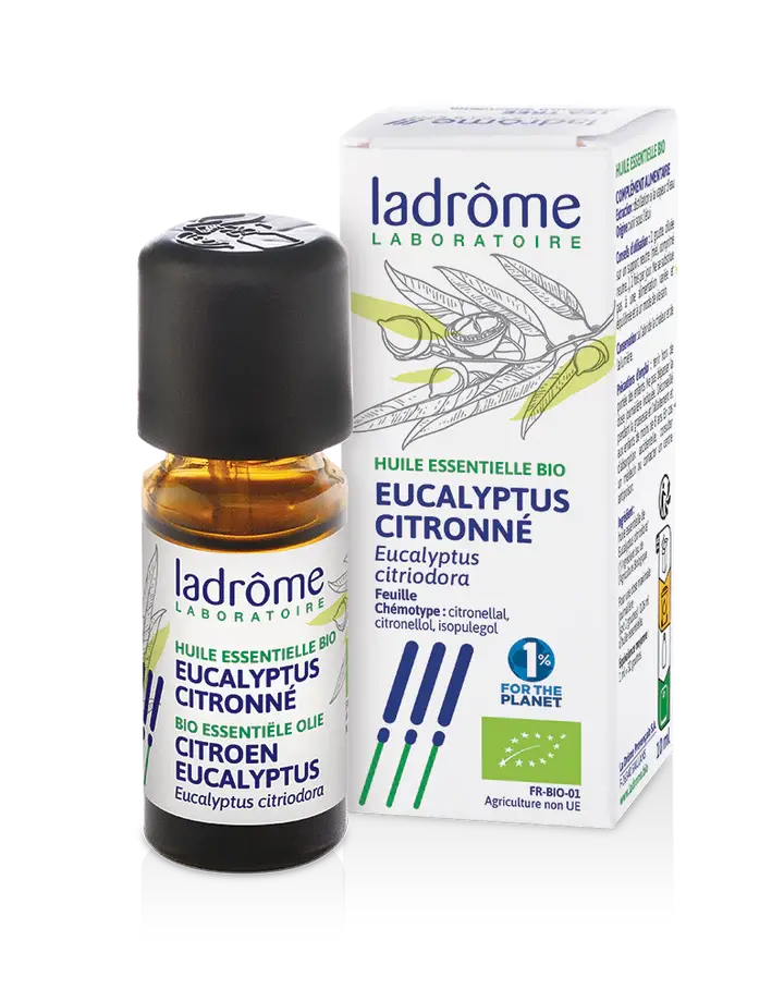 Ladrôme Huile essentielle Eucalyptus citronné 10 ml Ladrôme Huile essentielle Eucalyptus citronné 10 ml