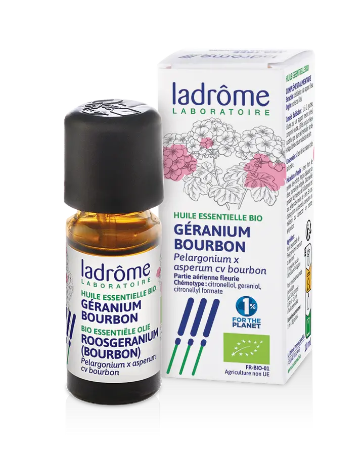 Ladrôme Huile essentielle Géranium 10 ml Ladrôme Huile essentielle Géranium 10 ml