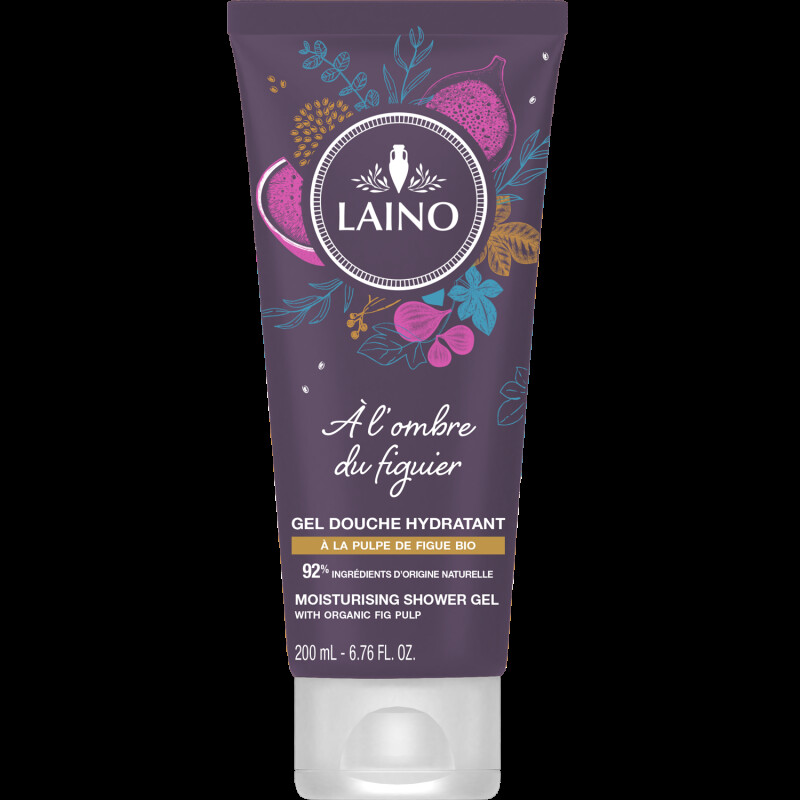 Laino Gel douche hydratant Pulpe de figue bio 200 ml Laino Gel douche hydratant Pulpe de figue bio 200 ml