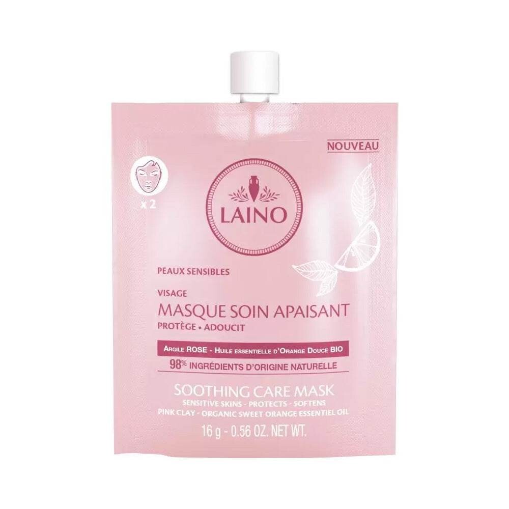 Laino Masque soin apaisant Argile rose 16 g Laino Masque soin apaisant Argile rose 16 g