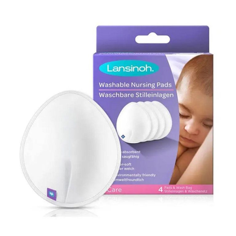 Lansinoh Coussinets d'allaitement lavables x 4