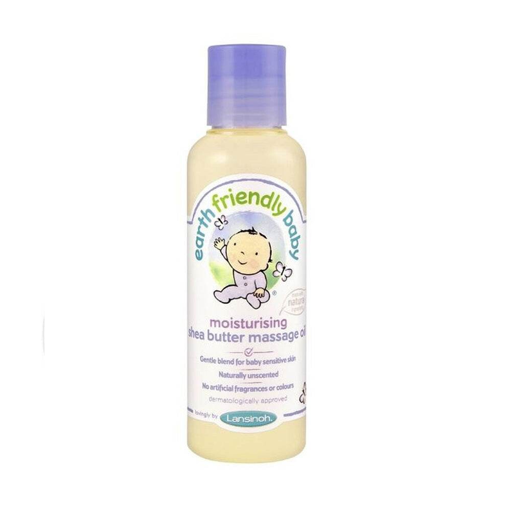 Lansinoh Earth Friendly Bébé Huile de massage 125 ml