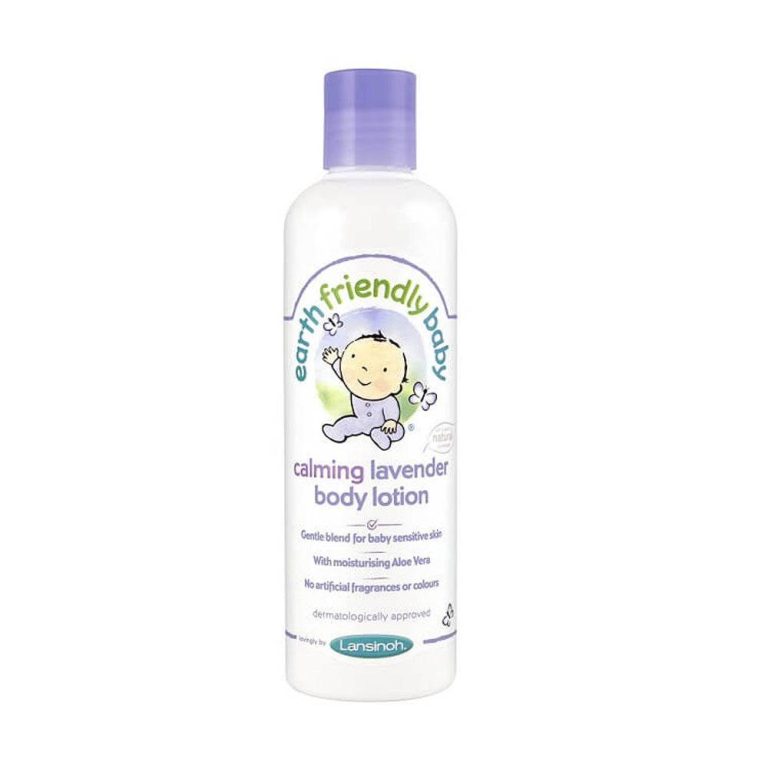 Lansinoh Earth Friendly Bébé Lotion hydratante lavande 250 ml