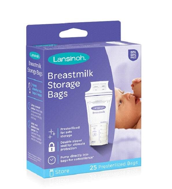 Lansinoh Sachets de conservation 25 sachets