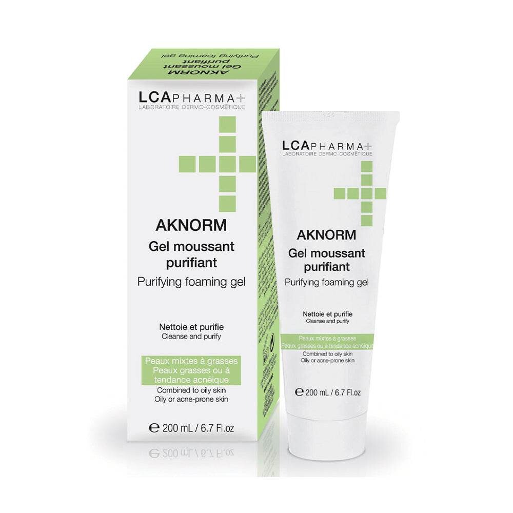 LCA Pharma Aknorm Gel moussant purifiant 200 ml LCA Pharma Aknorm Gel moussant purifiant 200 ml