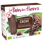Le Pain des Fleurs Tartines craquantes au cacao bio sans gluten 150 g