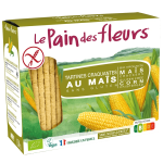 Le Pain des Fleurs Tartines craquantes maïs riz bio sans gluten 150 g