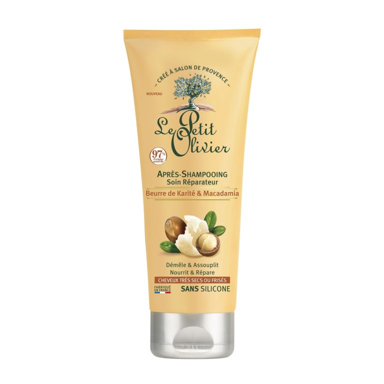 Le Petit Olivier Après-shampooing Beurre de karité et macadamia 200 ml