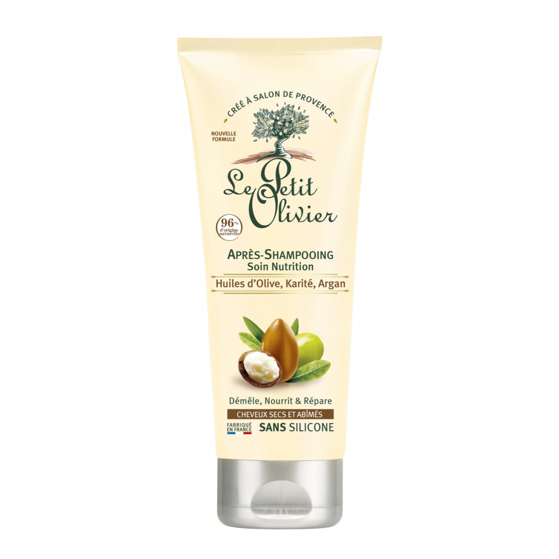 Le Petit Olivier Après-shampooing crème nutrition Olive, karité et argan 200 ml Le Petit Olivier Après-shampooing crème nutrition Olive, karité et argan 200 ml