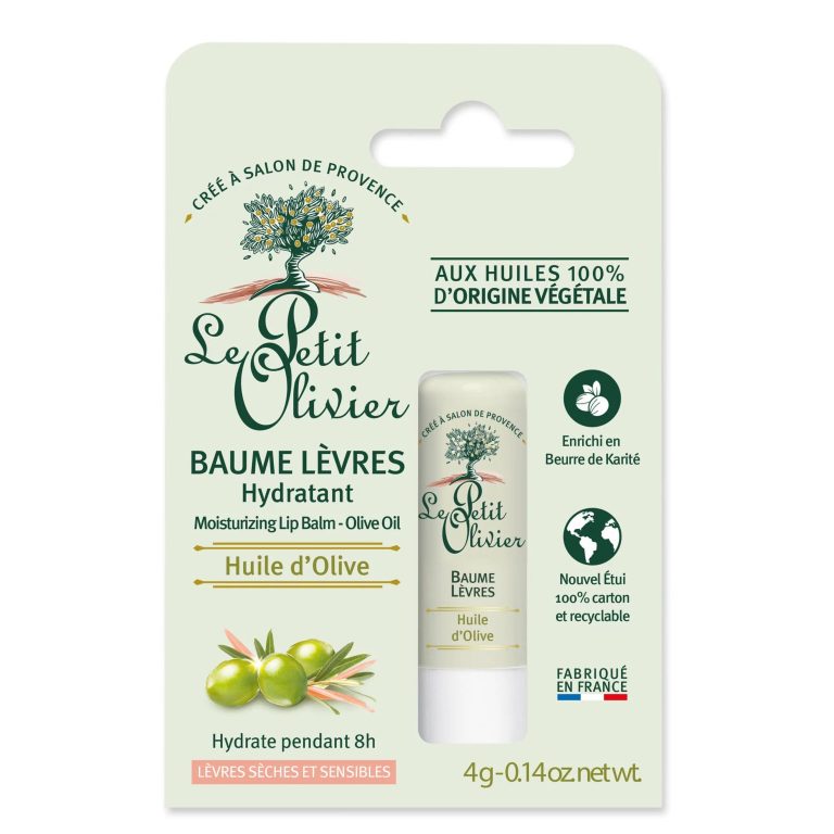 Le Petit Olivier Baume lèvres réparateur Huile d'olive 4 g