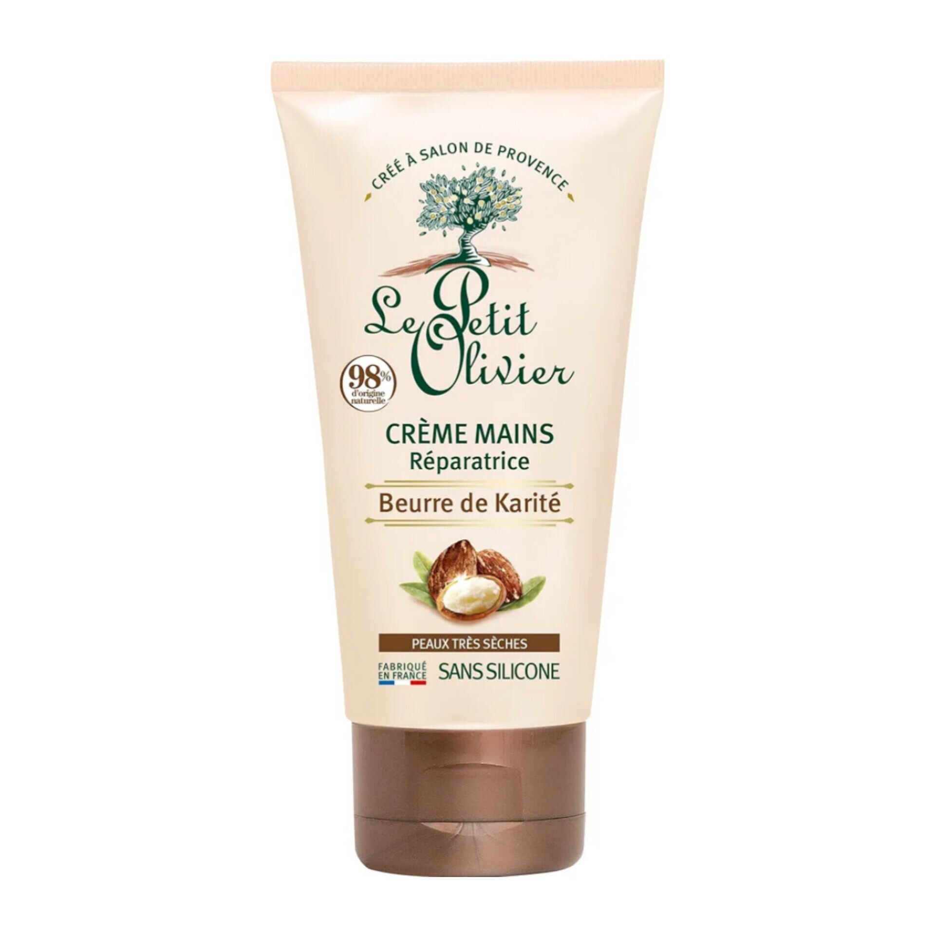 Le Petit Olivier Crème mains réparatrice Beurre de karité 75 ml Le Petit Olivier Crème mains réparatrice Beurre de karité 75 ml