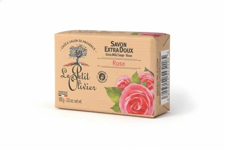 Le Petit Olivier Savon extra doux Rose 100 g