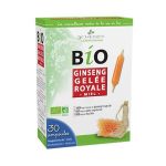 Les 3 Chênes Bio Ginseng Gelée royale Miel 30 ampoules x 10 ml