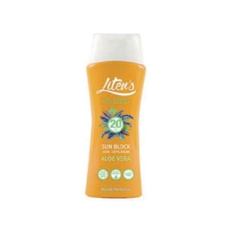 Liten's Lait solaire Aloe Vera SPF20 250 ml