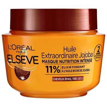 L'Oréal Paris Elseve Huile Extraordinaire Jojoba Masque nutrition intense 300 ml