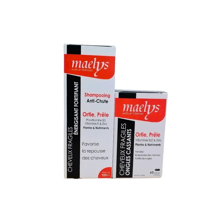 Maelys Ortie Prêle Vitamines B, E et zinc 60 gélules