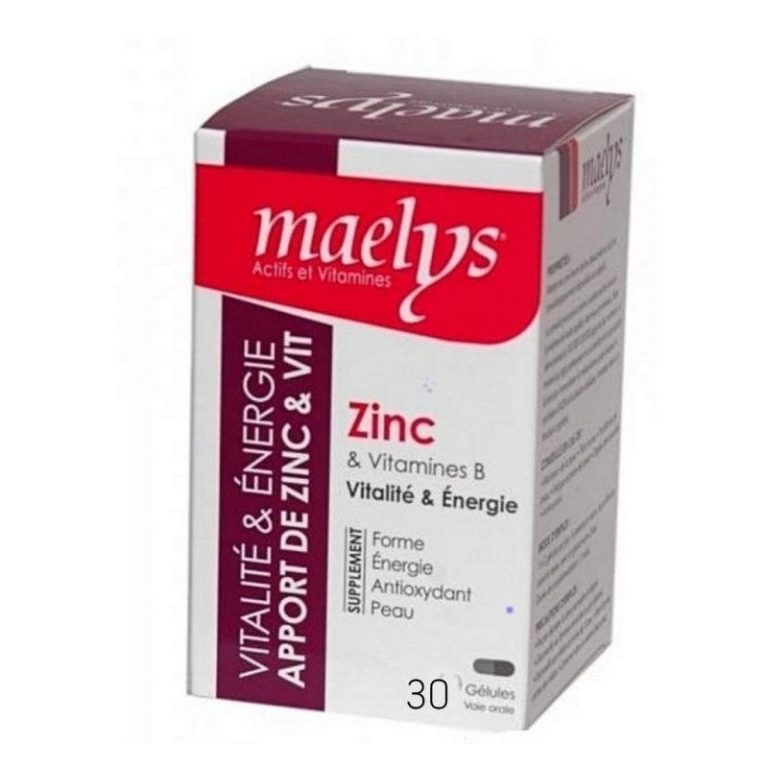 Maelys Zinc 30 gélules
