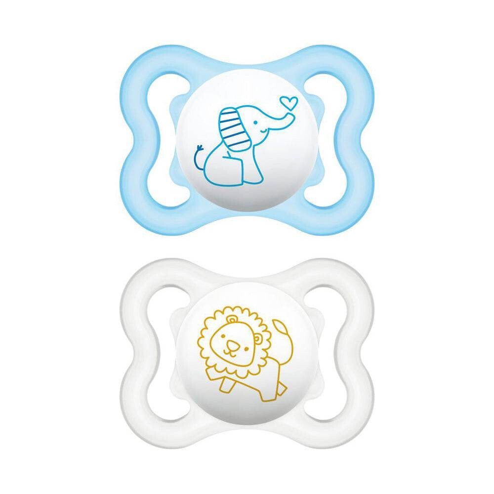 MAM Air Smile Sucettes 0-6 mois x 2 MAM Air Smile Sucettes 0-6 mois x 2