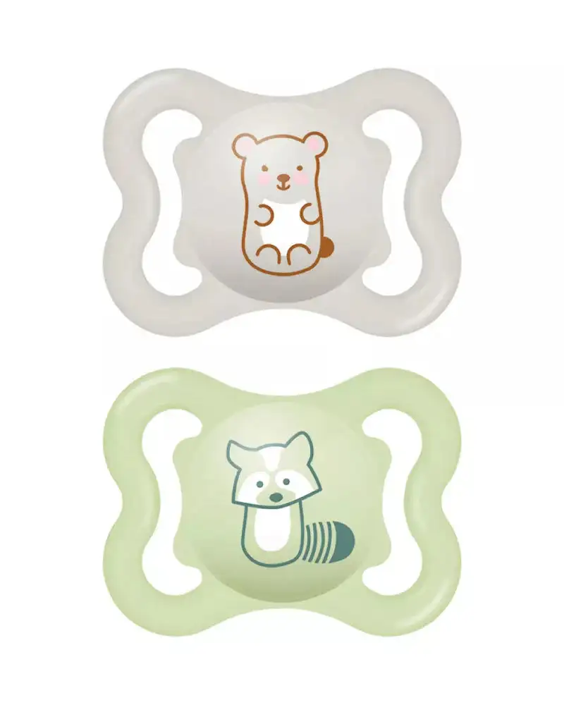MAM Sucette Air 0-6 mois Vert et gris MAM Sucette Air 0-6 mois Vert et gris