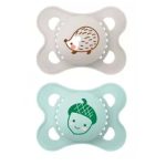 MAM Sucette Original 0-6 mois Hérisson et gland Lot de 2