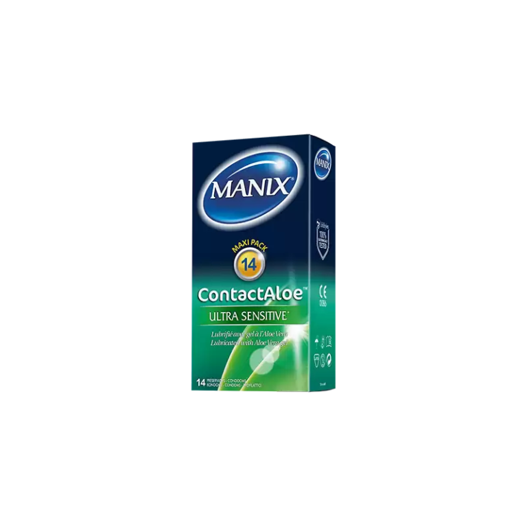 Manix Contact Aloe Ultra Sensible 14 préservatifs