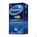 Manix Contact Plus 24 préservatifs